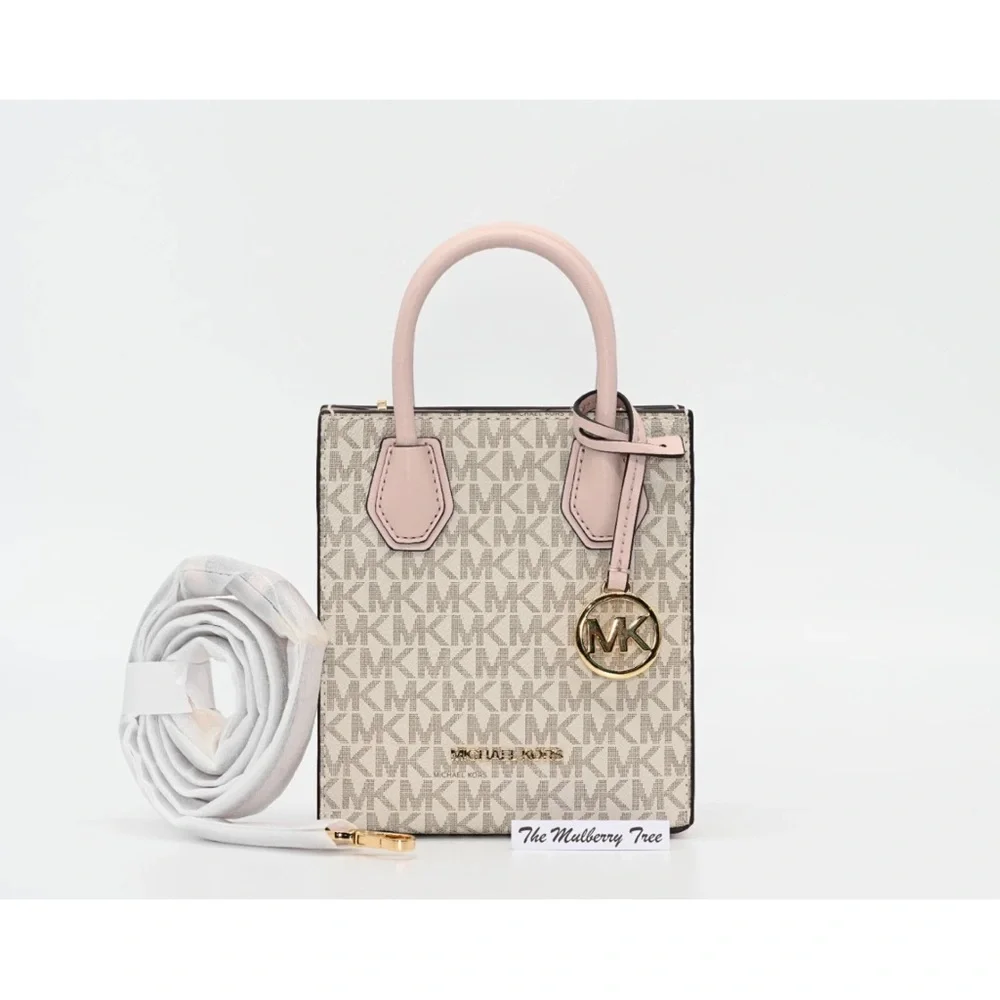Michael Kors Beige and Pink Mini Bag - Picture 1 of 9